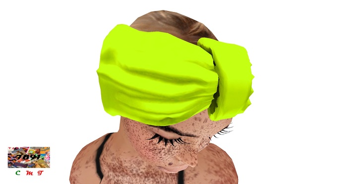 [7891.] Hunty Turban - Neon (W\Rseize)