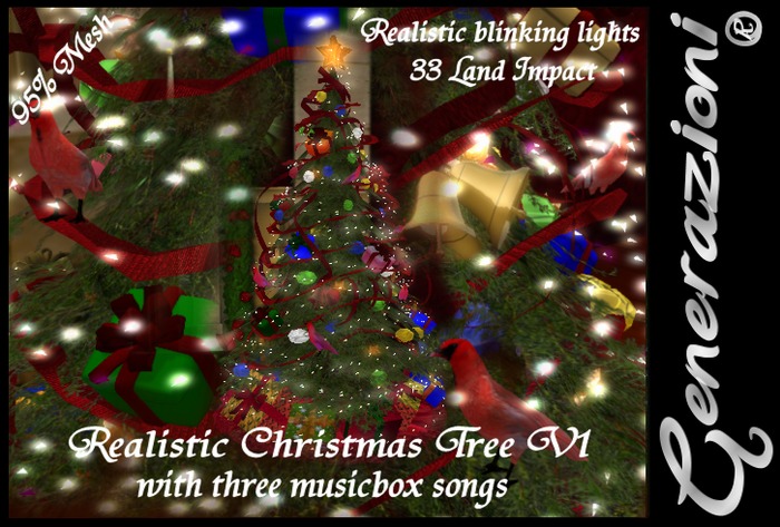 Realistic Christmas Tree V1