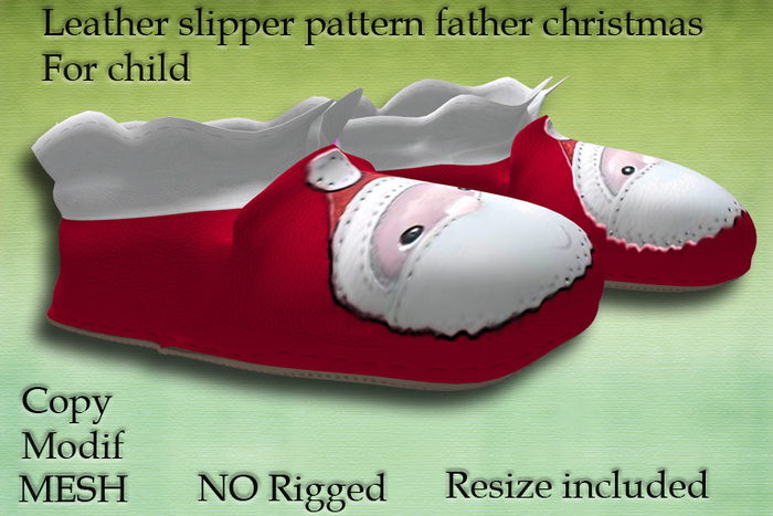 Christmas Slipper ***Mesh***
