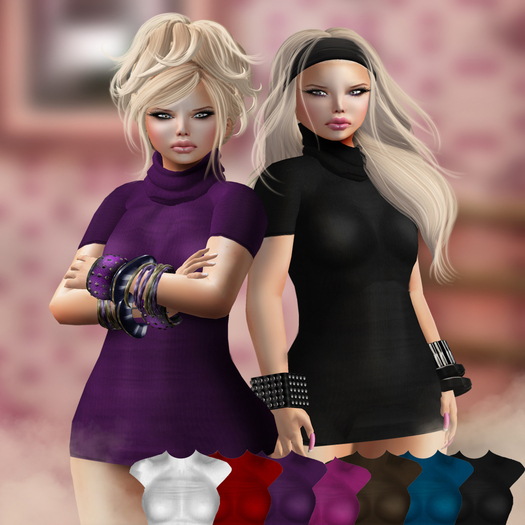 Winter Dresses FATPACK by Rock me amadeus - with LOLA TANGO appliers