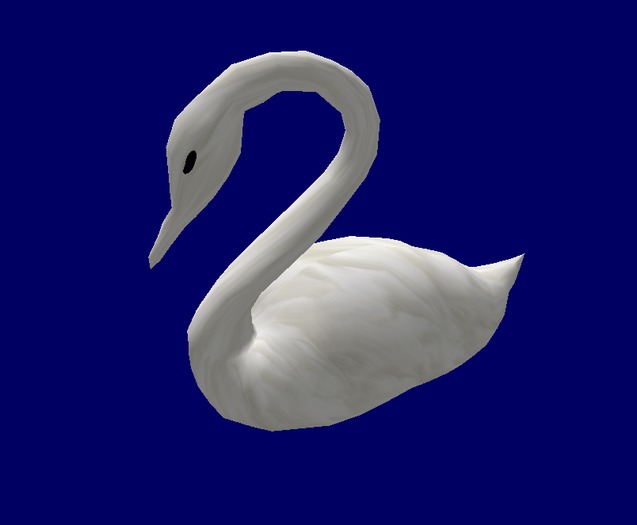 White  Swan 1 Prim by H&G