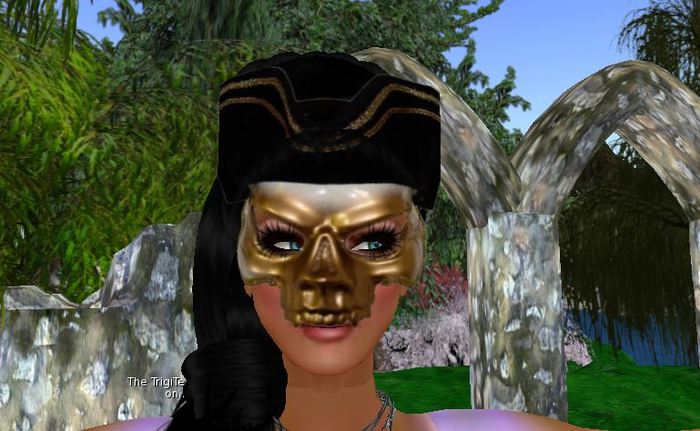 ~SE~Mask-Skeleton Pirate Captain