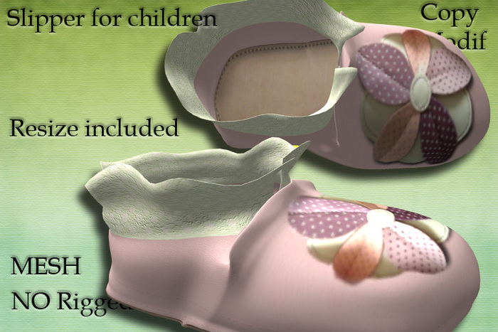 Slipper flower ***Mesh***