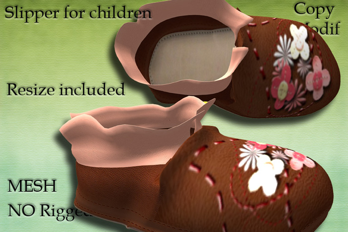 Slipper flowers ***Mesh***