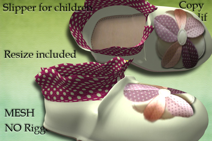 Slipper flowers ***Mesh***