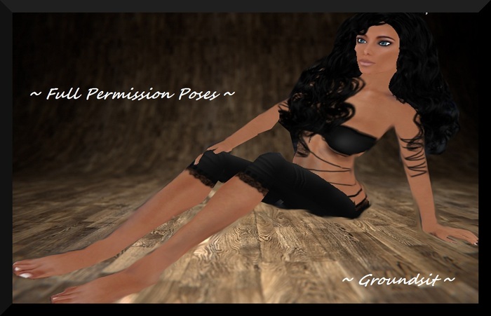 ~ Groundsit ~ Full permission pose ~