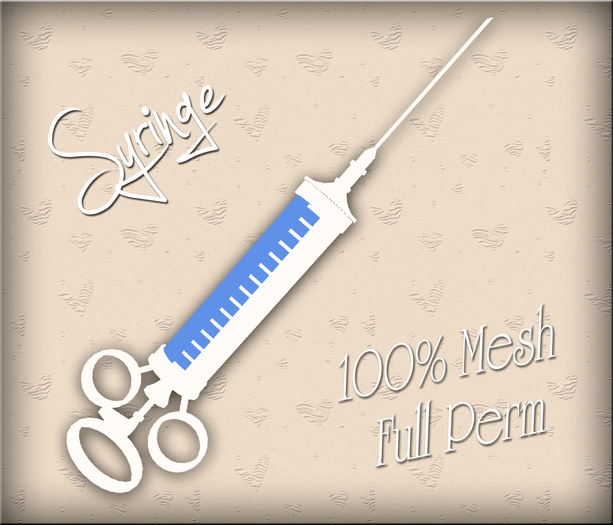 Syringe Mesh FULL Permission N&T Designs
