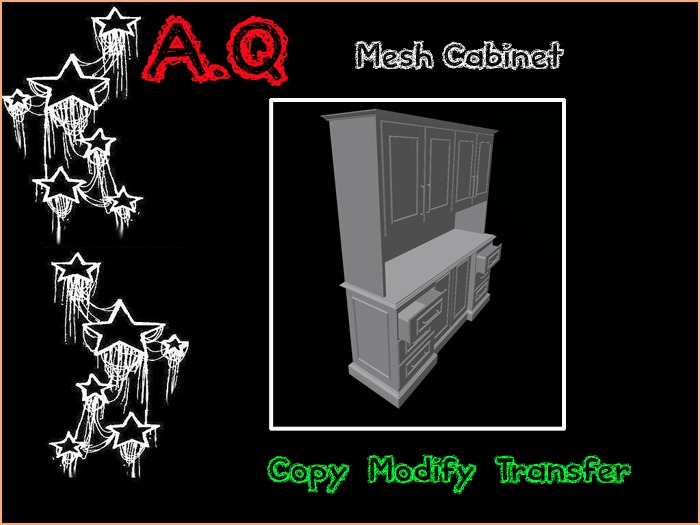 ..:A.Q:..mesh Cabinet