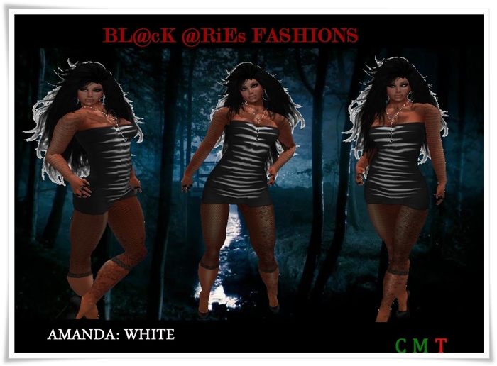 NEW: AMANDA: WHITE