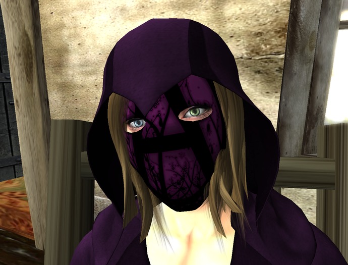Beautiful Anarchist Mask [Purple]