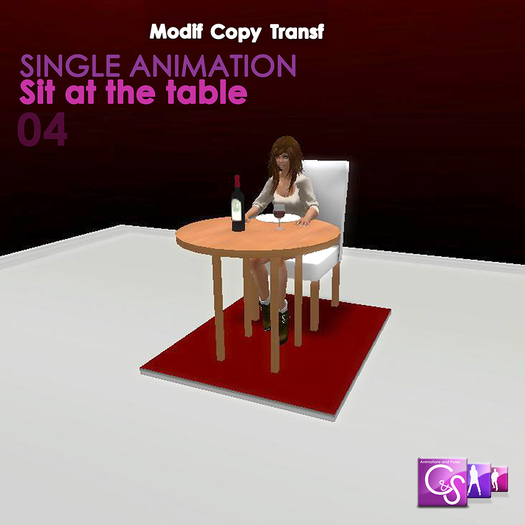 C&S Animation - Sit at the table 04 (full perms)