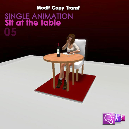C&S Animation - Sit at the table 05 (full perms)