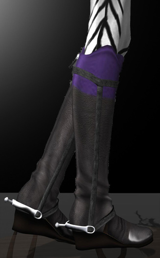 {{BSD Design Studio}} Couple Equestrian boots ( purple)[exclusive rigged- mesh]