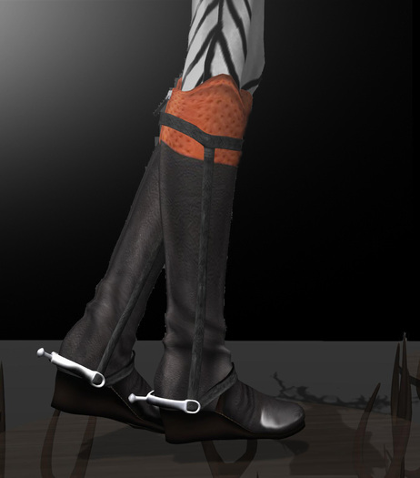 {{BSD Design Studio}} Couple Equestrian boots (brown[exclusive rigged-mesh]