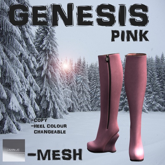 [ AHN-JI ] "GENESIS" PINK