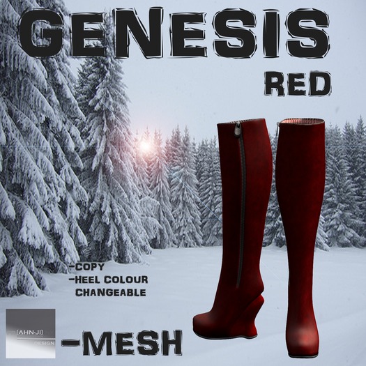[ AHN-JI ] "GENESIS" RED