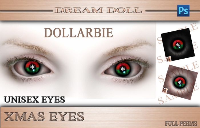 *DD* Xmas Eyes Template PSD