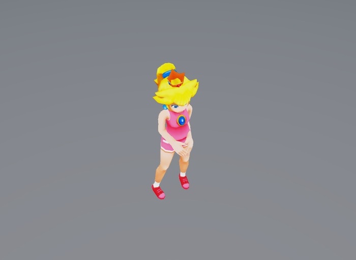 ARM - A Rigged Mesh - Kawaii Little Peach!