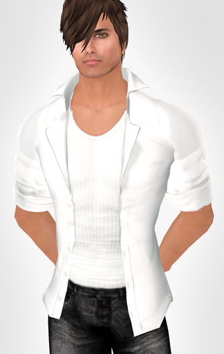-SG- Dendi Shirt & Tank White/White
