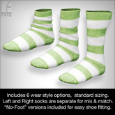 FATEwear Sock - Jerry - WinterForest