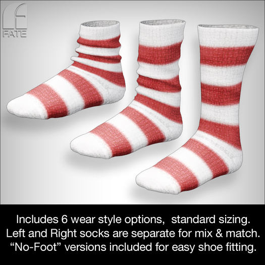 FATEwear Sock - Jerry - VolcanicTundra