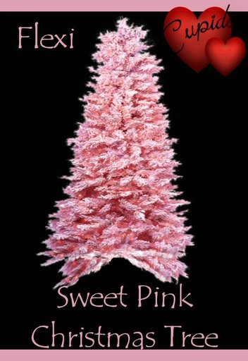 PINK CHRISTMAS TREE FLEXI