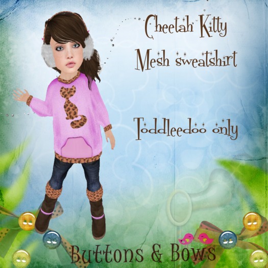 :BB: Cheetah kitty TD only
