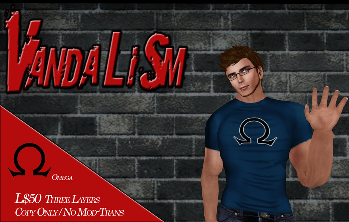 Omega T-Shirt (Blue)