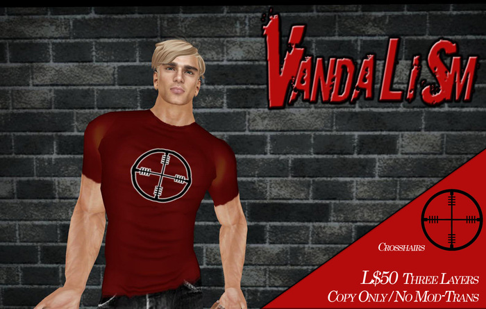 Crosshairs T-Shirt (Red)