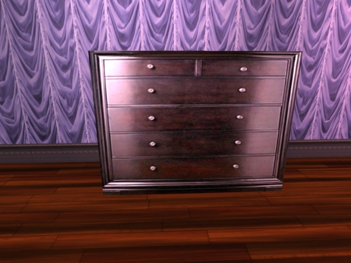 Black wood Drawer Sideboard_20