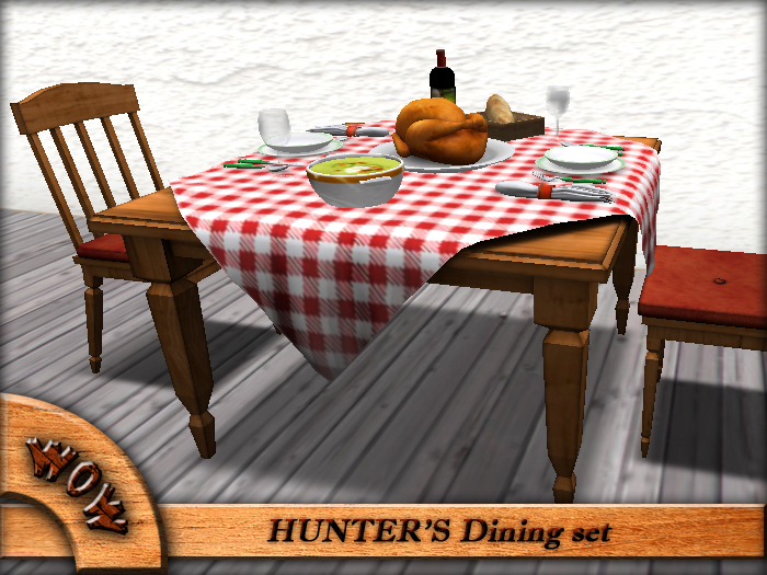 HUNTER'S Dining set