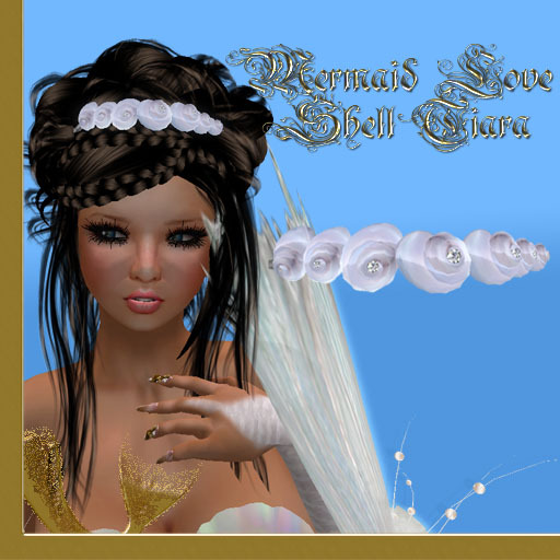 Mermaid Love Shell Tiara