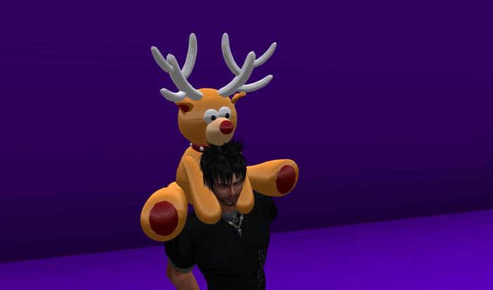 CHRISTMAS REINDEER. PELUCHE RENO NAVIDAD