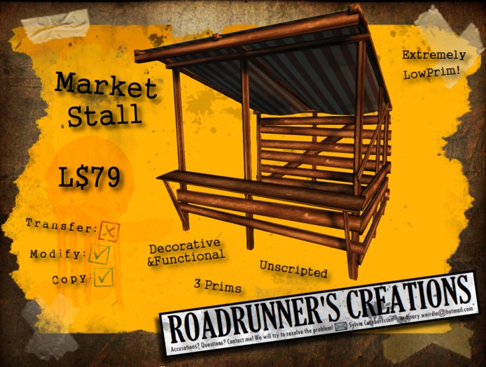 [.:R's:.] Market Stall