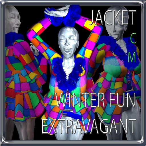 EXTRAVAGANT WINTER FUN short jacket & jacket