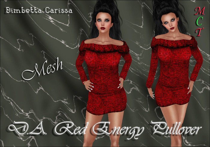 D.A. Red Energy Pullover