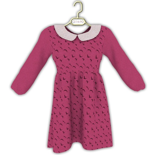 {j.l.u.k} Little Bird (Pink Flambe)