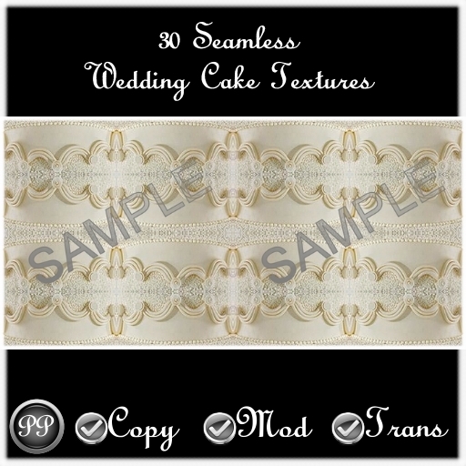 30 Seamless Wedding (Cake Textures)