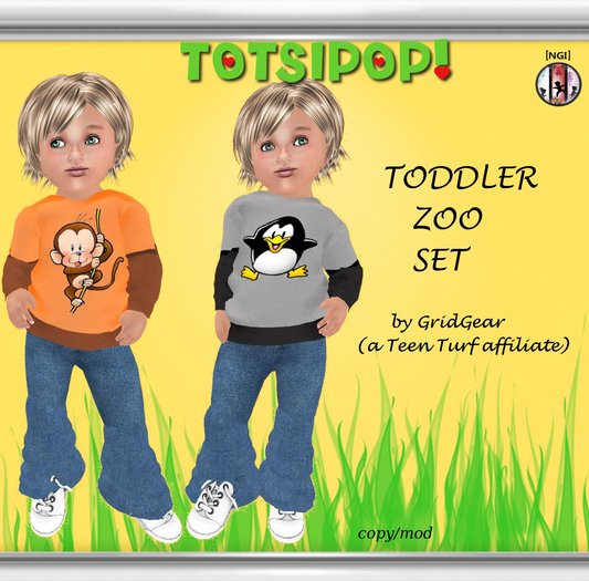 TOTSIPOP! Zoo Set for Toddlers