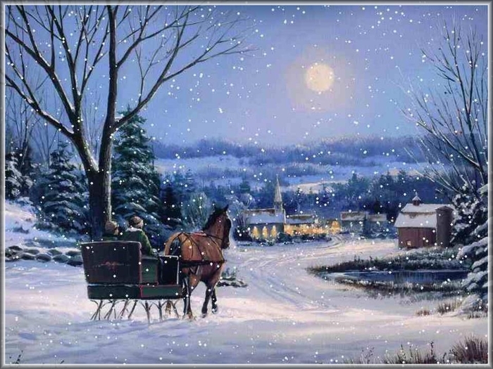 Sleigh Ride to Church