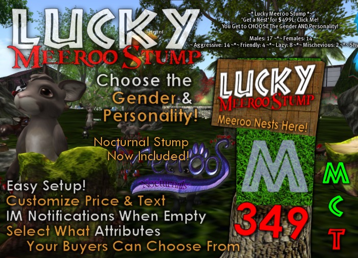 Lucky Meeroo Stump (Random Nest Giver!)