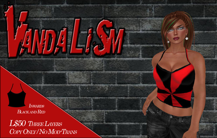 Inward Starburst Tank (Red)