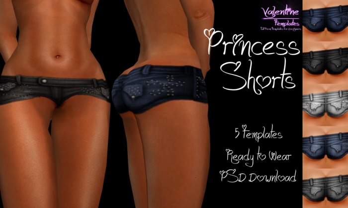 *VT* - Princess Shorts 