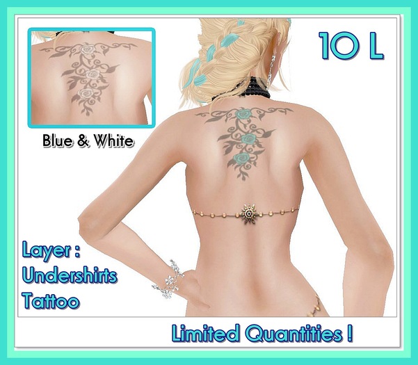 Limited Quantities :: PROMO 2013 :: BlueRose (Back)