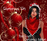 Glamorous Sin - GiftBox - Red Scarf Christmas Edition