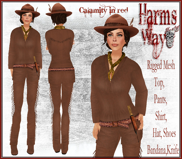Harm's Way Calamity in red
