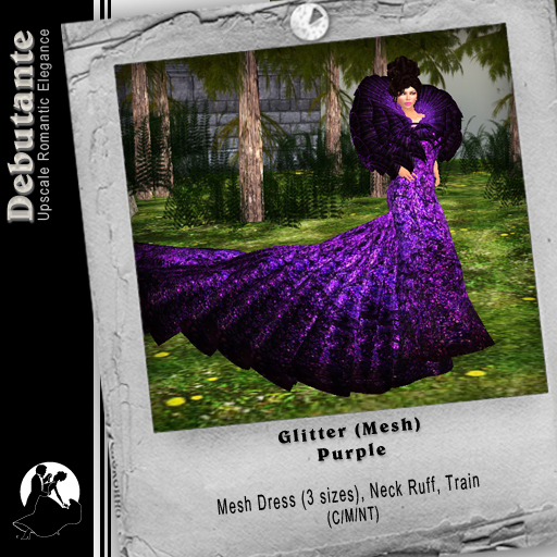 *Deb* Glitter Purple