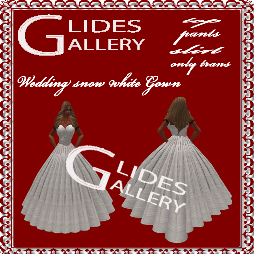 Wedding Snow White Gown
