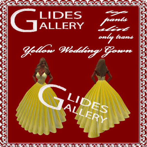 Yellow Wedding Gown