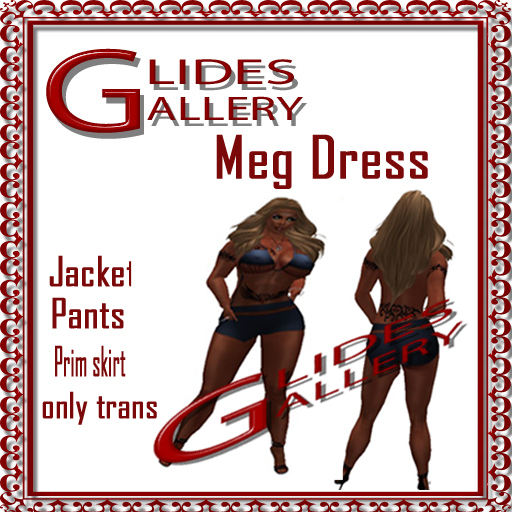 Meg Dress  Blue